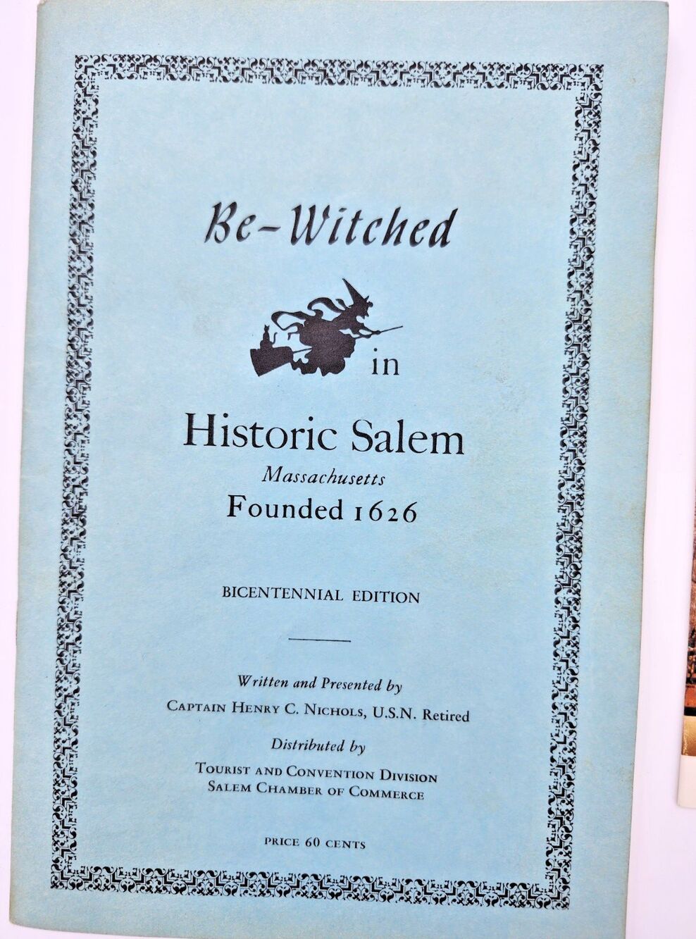 VTG 1976 Salem MA Bicentennial Brochure Ephemera Lot Witch Museum Map Maritime - Picture 2 of 16
